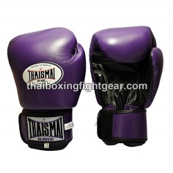 Gants de boxe thai Thaismai BG124 "Purple Black" Thaismai - 1