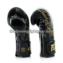 Gants De Boxe Fairtex  "Edition Limitée'' GLORY BGVG3 Black Gold Fairtex - 1