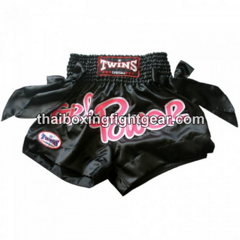 SHORT DE BOXE THAI TWINS "Girls Power" Twins - 1