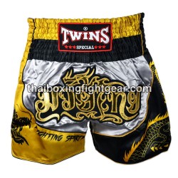 SHORT DE BOXE THAI TWINS "TBS-DRAGON-1" Twins - 7