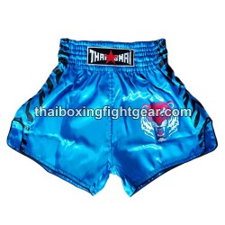 SHORT DE BOXE THAISMAI  "Tiger Blue" Thaismai - 1