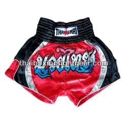 SHORT DE BOXE THAISMAI  "Thai Flag Red" Thaismai - 1