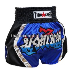 SHORT DE BOXE THAISMAI  "Thai Flag Blue" Thaismai - 4