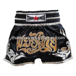 SHORT DE BOXE THAISMAI  "Standard Black" Thaismai - 1