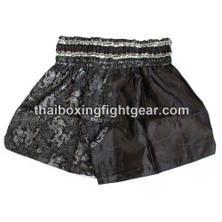 Short de boxe: Thaiboxing gris | Shorts Boxe Thai