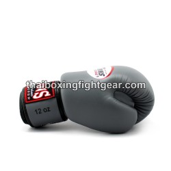 Gants de boxe thai Enfant Twins BGVS3 Synthétique GRIS Twins - 3