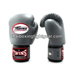 Gants de boxe thai Enfant Twins BGVS3 Synthétique GRIS Twins - 2