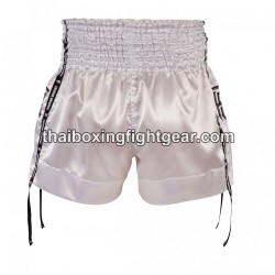 Short de Boxe Thai "MuayThai" Top King TKTBS-201 Blanc Top King - 2