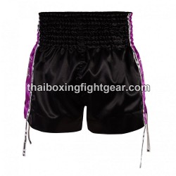 Short de Boxe Thai "MuayThai" Top King TKTBS-201 Noir viole Top King - 2