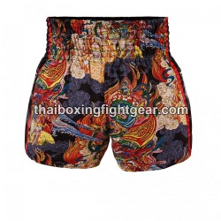 Short de Boxe Thai "MuayThai" Top King TKTBS-205 Noir Top King - 2
