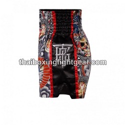 Short de Boxe Thai "MuayThai" Top King TKTBS-206 Noir Top King - 3