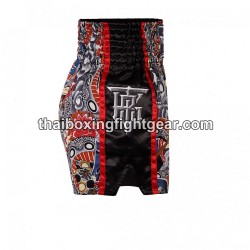 Short de Boxe Thai "MuayThai" Top King TKTBS-206 Noir Top King - 4