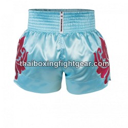 Short de Boxe Thai "MuayThai" Top King TKTBS-210 Bleu ciel Top King - 2