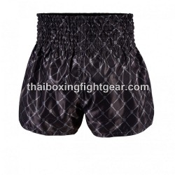 Short de Boxe Thai "MuayThai" Top King TKTBS-213 Noir argent Top King - 2