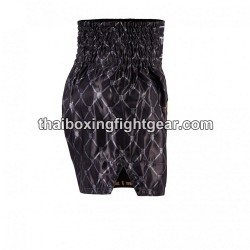 Short de Boxe Thai "MuayThai" Top King TKTBS-213 Noir argent Top King - 4