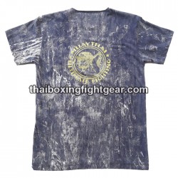 T-shirt Human Fight "High kick" bleu | T-shirts