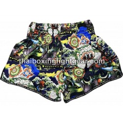 Short de Boxe Thai Raja Boxing "Hanuman Black" Raja - 2
