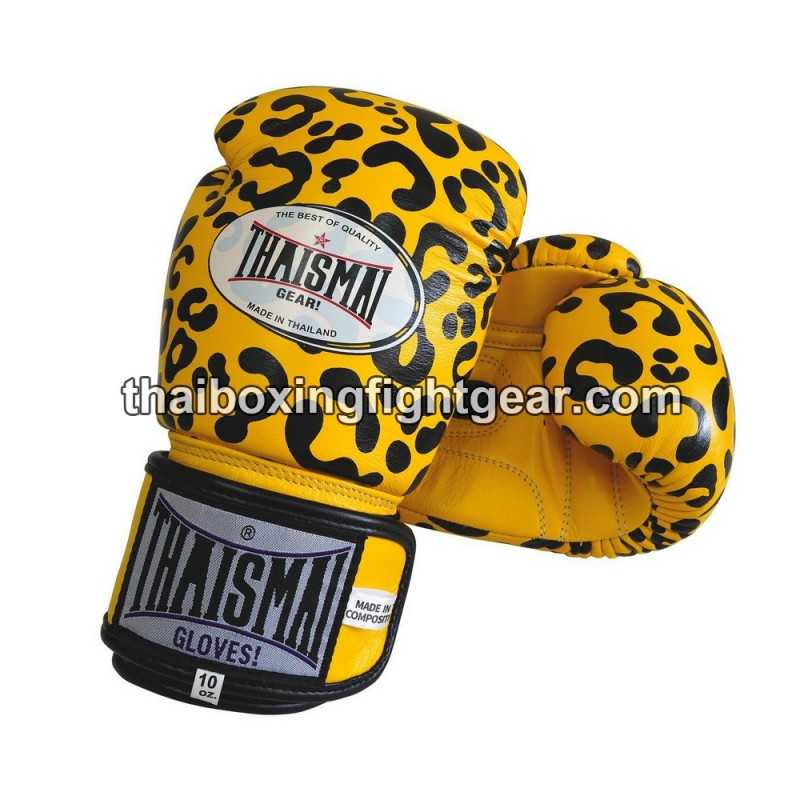 Gants de boxe thai Thaismai BG124 "Leopard"
