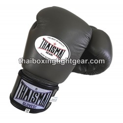 Gants de boxe thai Thaismai BG124 Gris