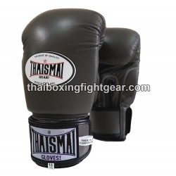 Gants de boxe thai Thaismai BG124 Gris