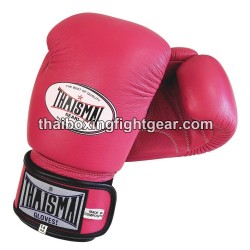 Gants de boxe thai Thaismai BG124 Rose