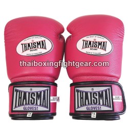 Gants de boxe thai Thaismai BG124 Rose