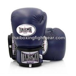 Gants de boxe thai Thaismai BG124 Bleu