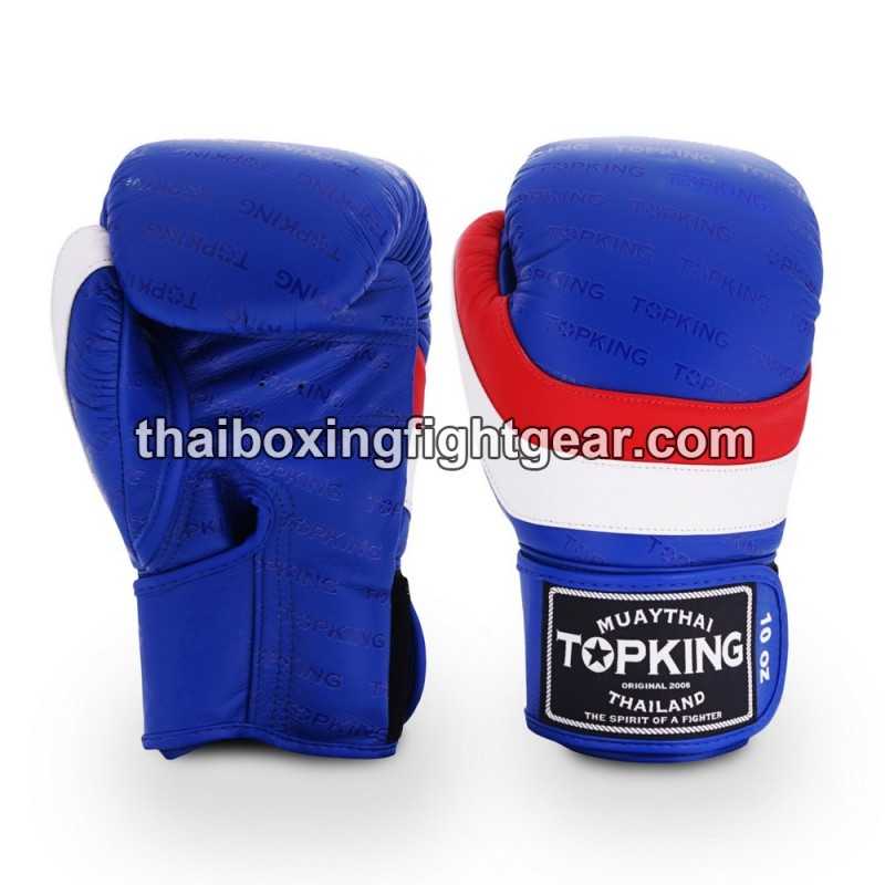 Gants de Boxe Thai TOP KING INNOVATION-TKBGIN Bleu