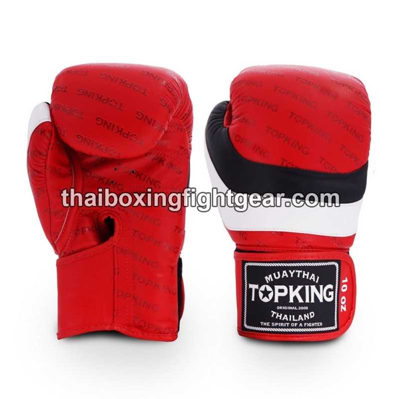 Gants de Boxe Thai TOP KING INNOVATION-TKBGIN Rouge