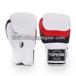 Gants de Boxe Thai TOP KING INNOVATION-TKBGIN Blanc