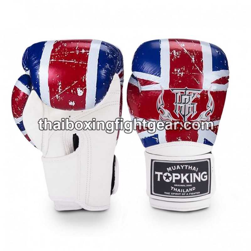 Gants de Boxe Thai TOP KING UK FLAG-TKBGFV-UK