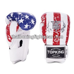 Gants de Boxe Thai TOP KING USA FLAG-TKBGFV-USA