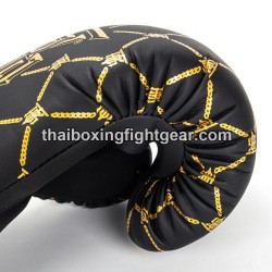 Gants de Boxe Thai TOP KING TKBGCH-CHAIN Noir Or