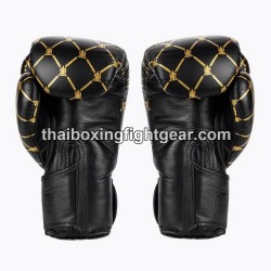 Gants de Boxe Thai TOP KING TKBGCH-CHAIN Noir Or