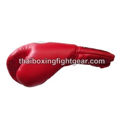 Gants de boxe thai Twins BGLL1 Rouge Lacets