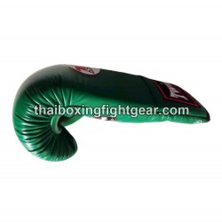 Gants de boxe thai Twins BGLL1 Vert Lacets