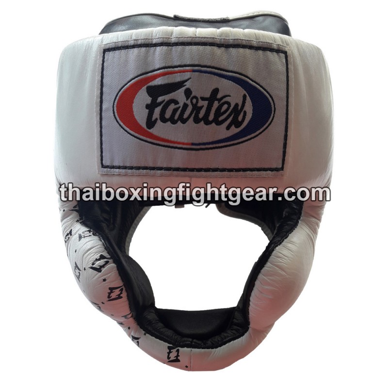 Casque de protection intégrale Fairtex Sparring HG-10 blanc | Protections