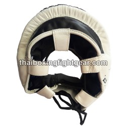 Casque de protection intégrale Fairtex Sparring HG-10 blanc | Protections