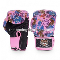 Gants de Boxe Thai TOP KING WILD TIGER KING-TKBGWT Rose
