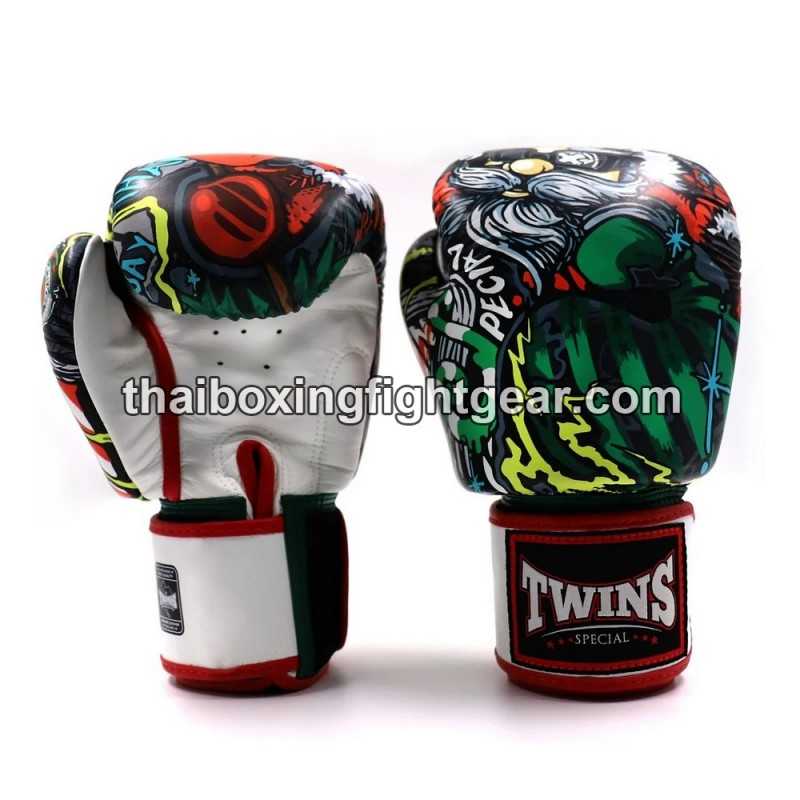 Gants de boxe thai Twins "FBGVL3-64 Saint Knuckle"