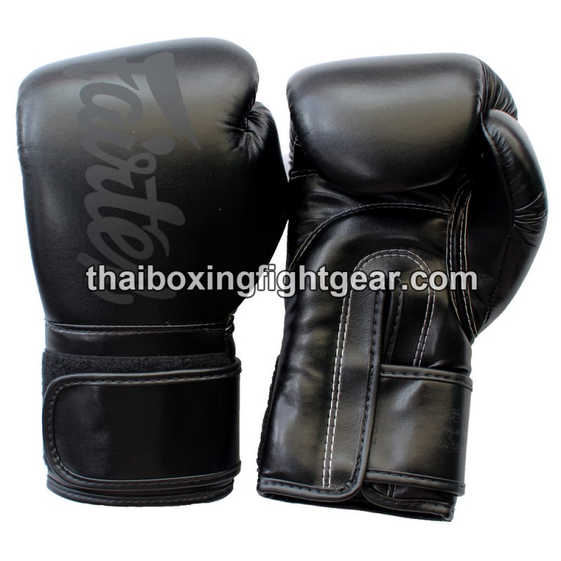 Gants de boxe Fairtex noir - nouveau modèle | Gants
