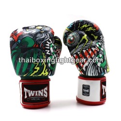 Gants de boxe thai Twins "FBGVL3-64 Saint Knuckle"