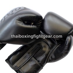 Gants de boxe Fairtex noir - nouveau modèle | Gants