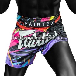 Short de boxe thai Fairtex "BS1934 World Music"
