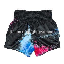 Short de boxe thai Fairtex "BS1938-Black Acid Jazz"